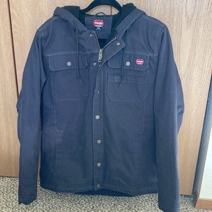 Black Wrangler Workwear Jacket
